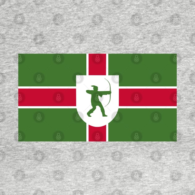 Nottinghamshire Flag by Enzwell